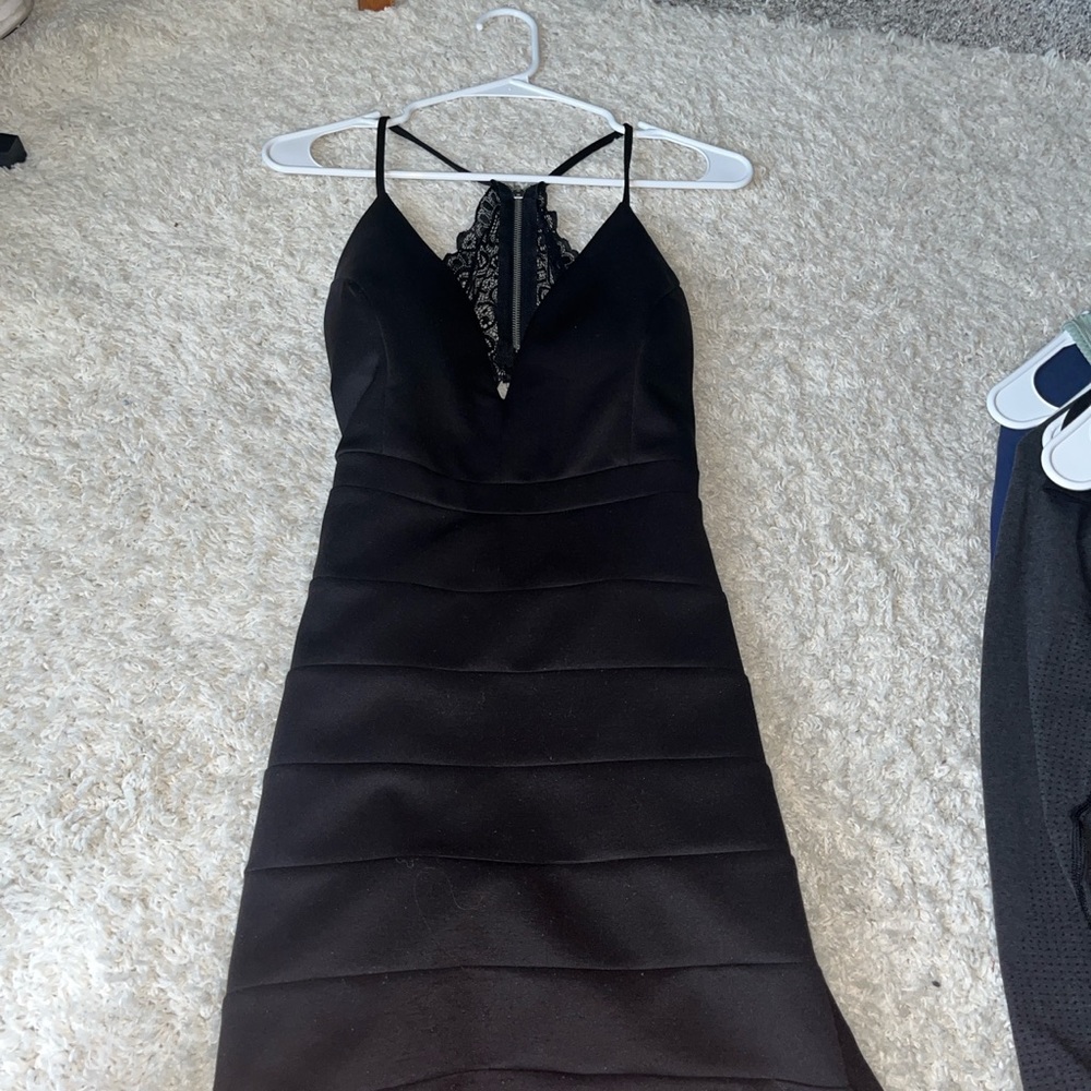 Black party dress